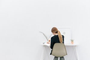 Girl Writing