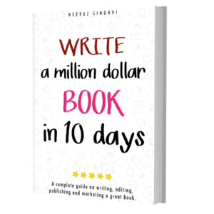 Write a million dollar book in 10 days